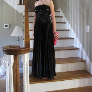 Black prom dress Size 1
